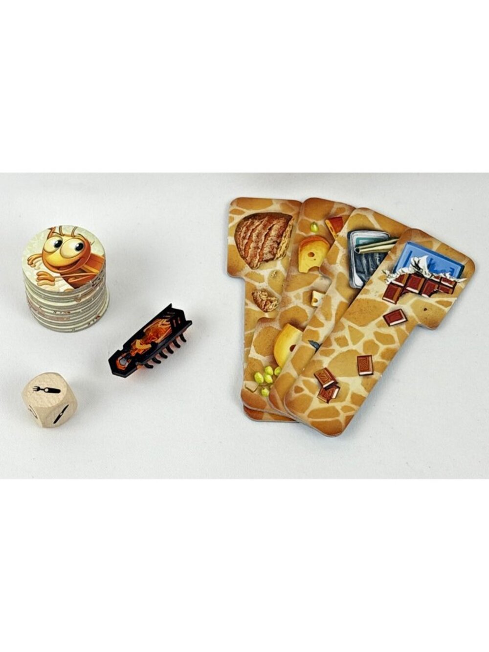 Bugs in the Kitchen Game Replacement Parts Hexbug Nano Tokens Dice